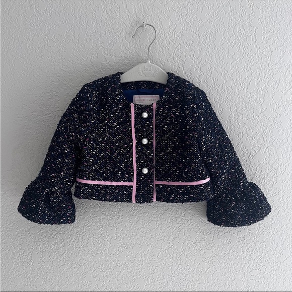 NEW Janie and Jack Girls Tweed Jacket 2T - Picture 1 of 7